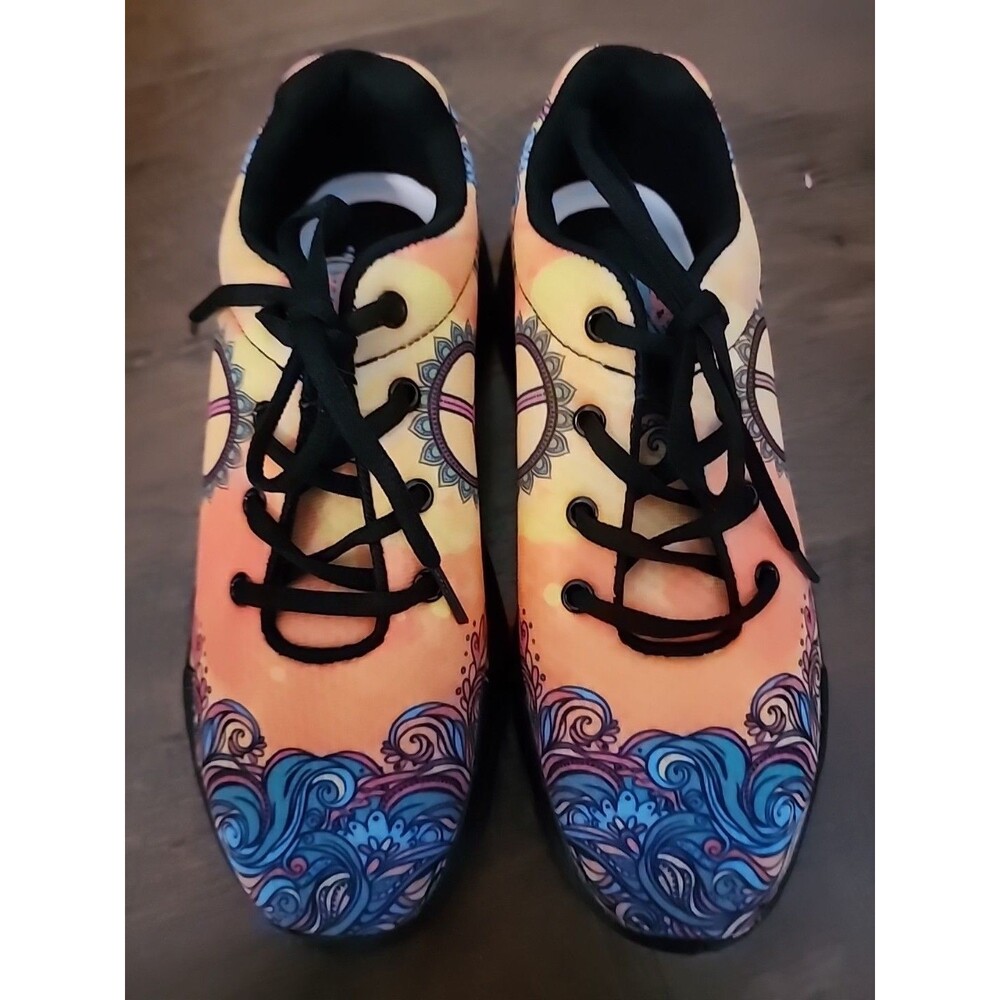 Yes We Vibe Shoes Mens Size 6 Womens Size 8 Orange
